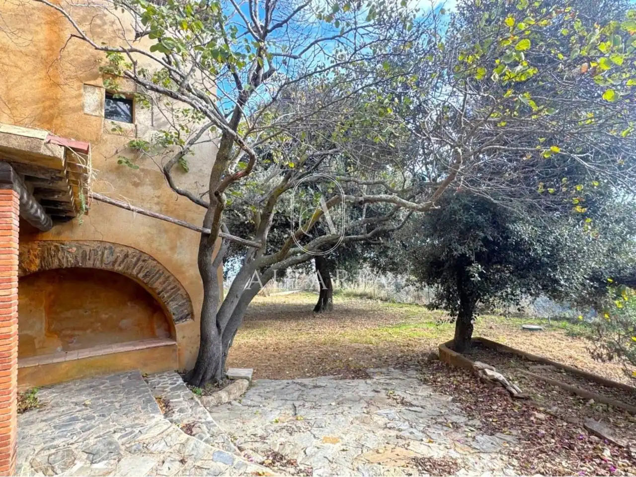 Jardí de Finca rústica en venda en Llagostera amb Jardí privat, Terrassa i Piscina