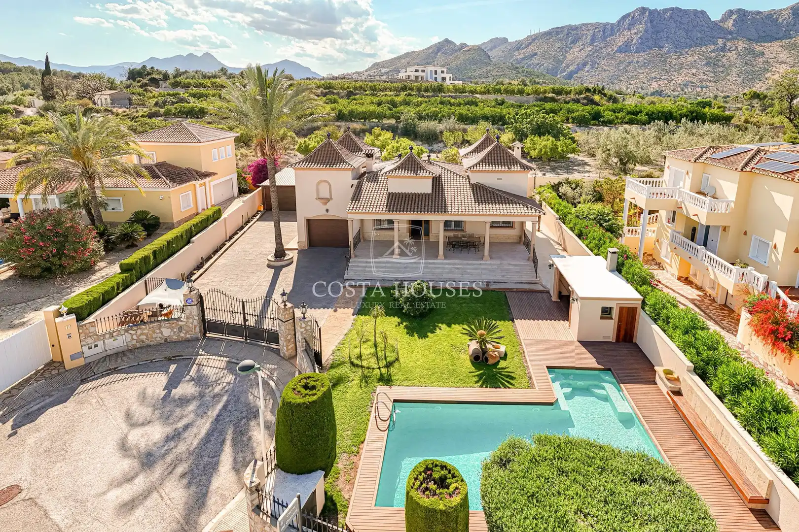 Exterior view of Houses for sale in Beniarbeig  with Air Conditioner, Heating and Private garden