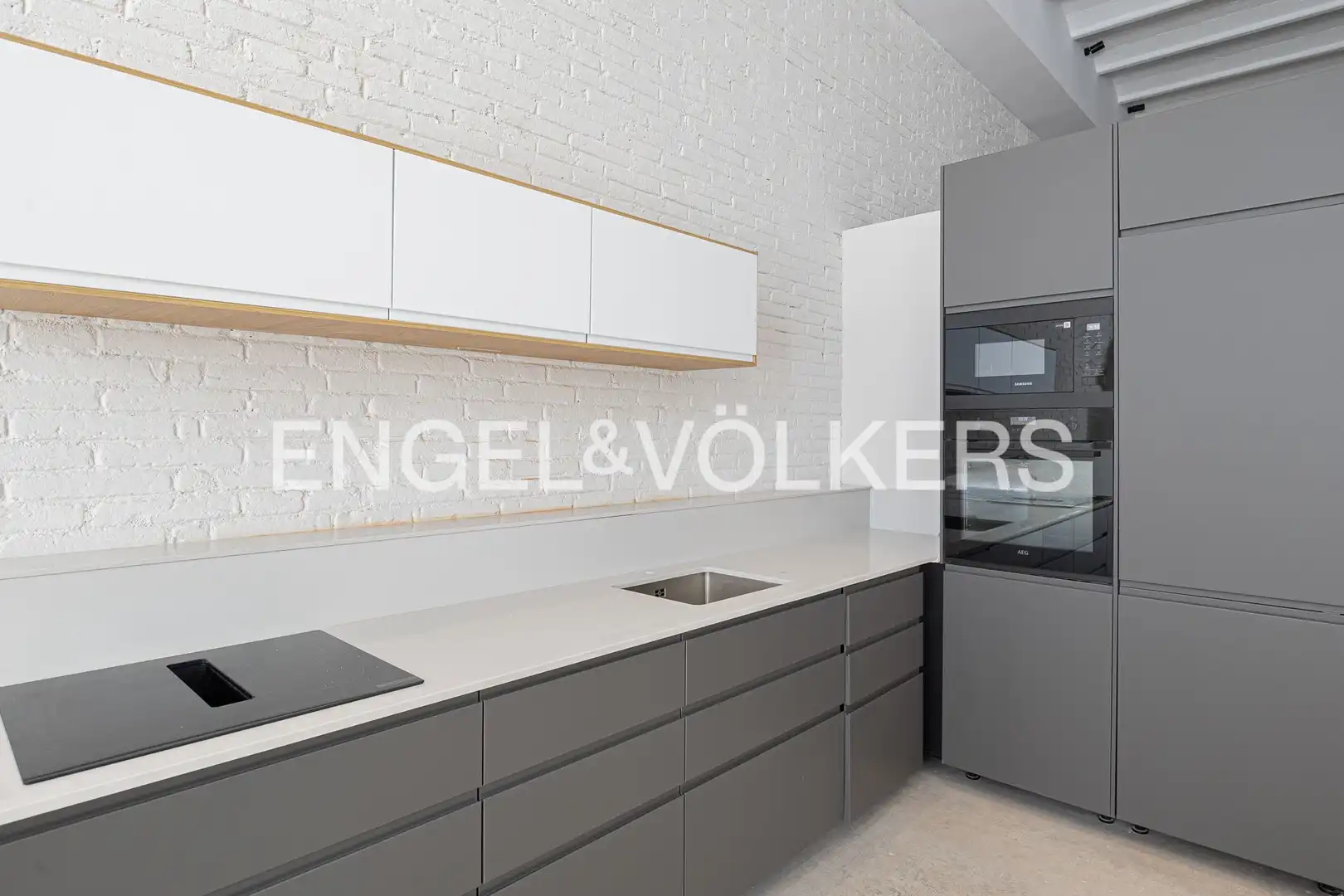 Kitchen of Houses for sale in Barcelona  with Air Conditioner, Heating and Private garden