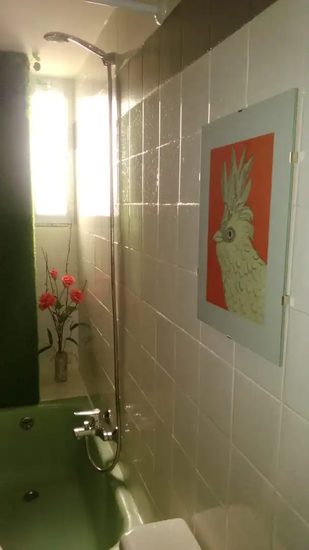 Baño de Apartamento de alquiler en Zaragoza con Calefacción, Parquet y Amueblado