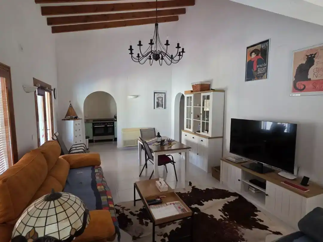 Sala de estar de Casa o chalet en venta en Pego con Aire acondicionado y Piscina