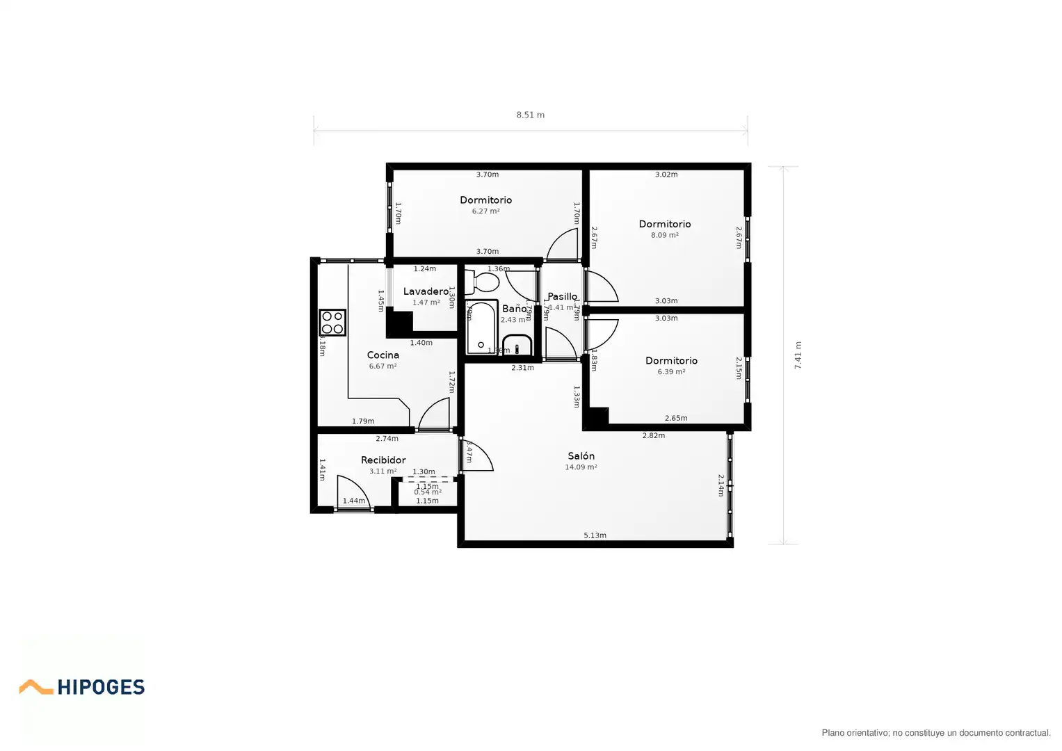 Piso con ascensor en venta en MEMPHIS, imagen 27