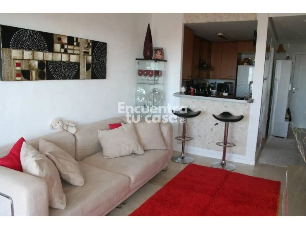 Sala de estar de Piso de alquiler en Altea