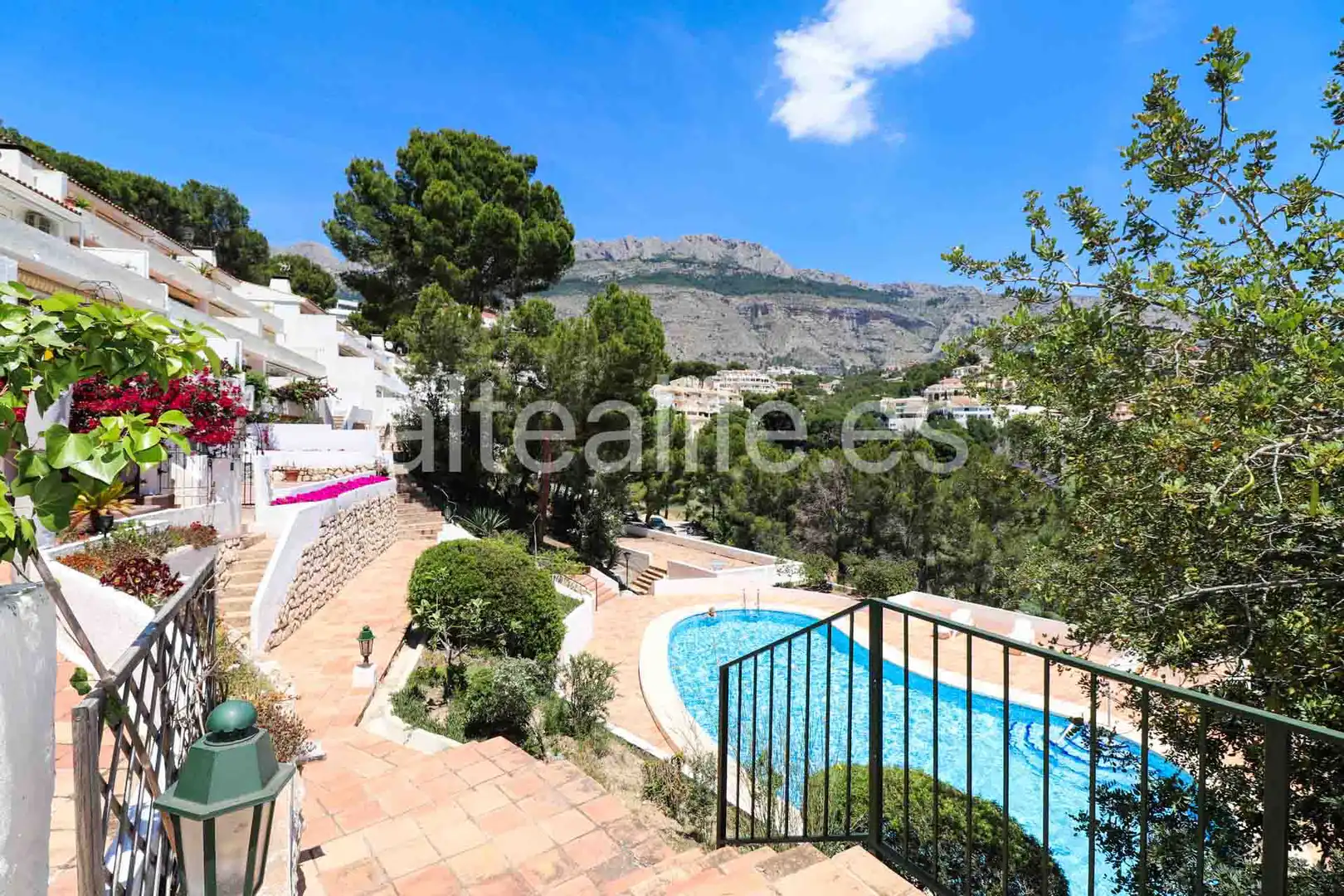 Jardín de Apartamento en venta en Altea con Aire acondicionado, Terraza y Piscina comunitaria