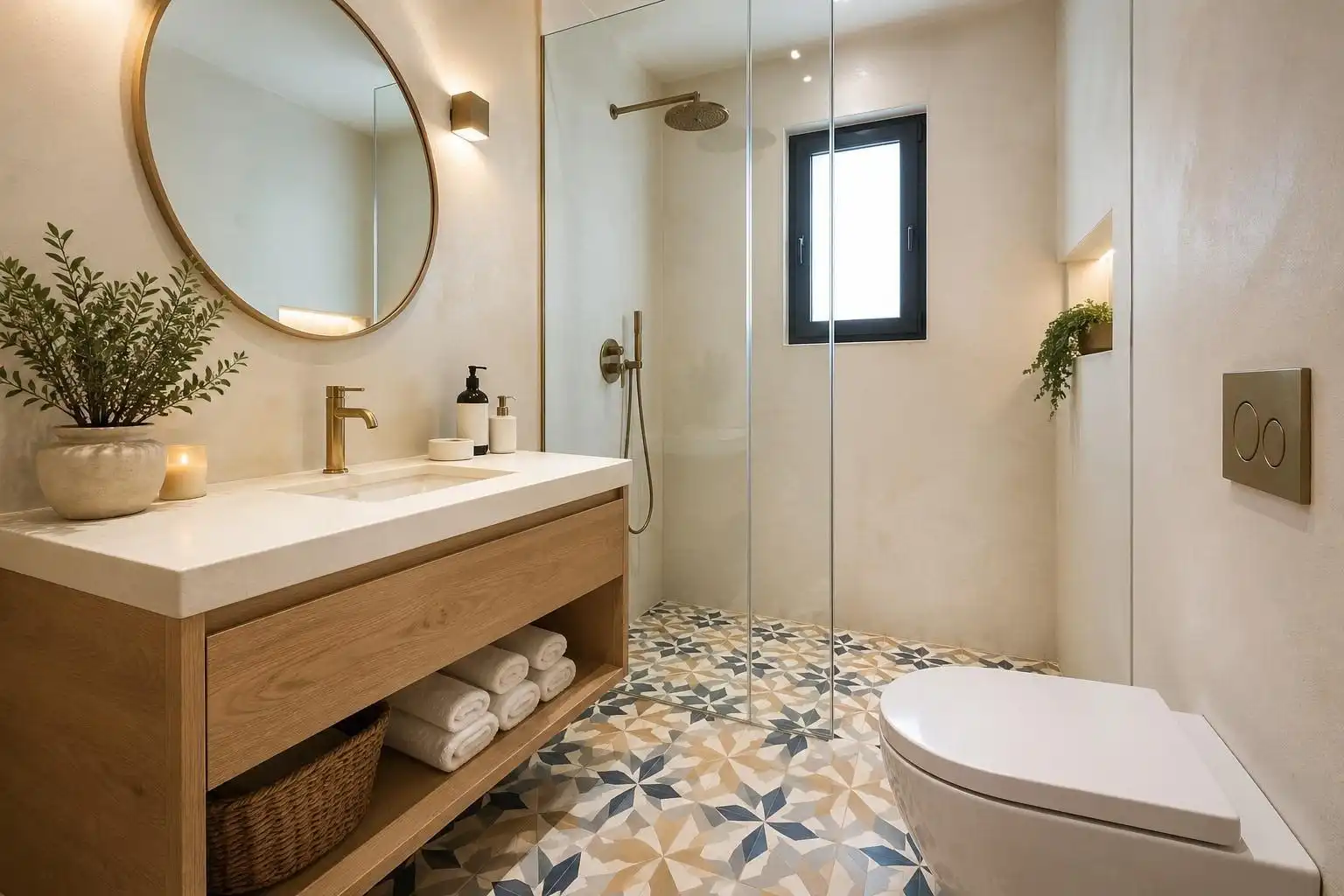 Baño de Piso en venta en Palau-saverdera con Aire acondicionado, Terraza y Balcón