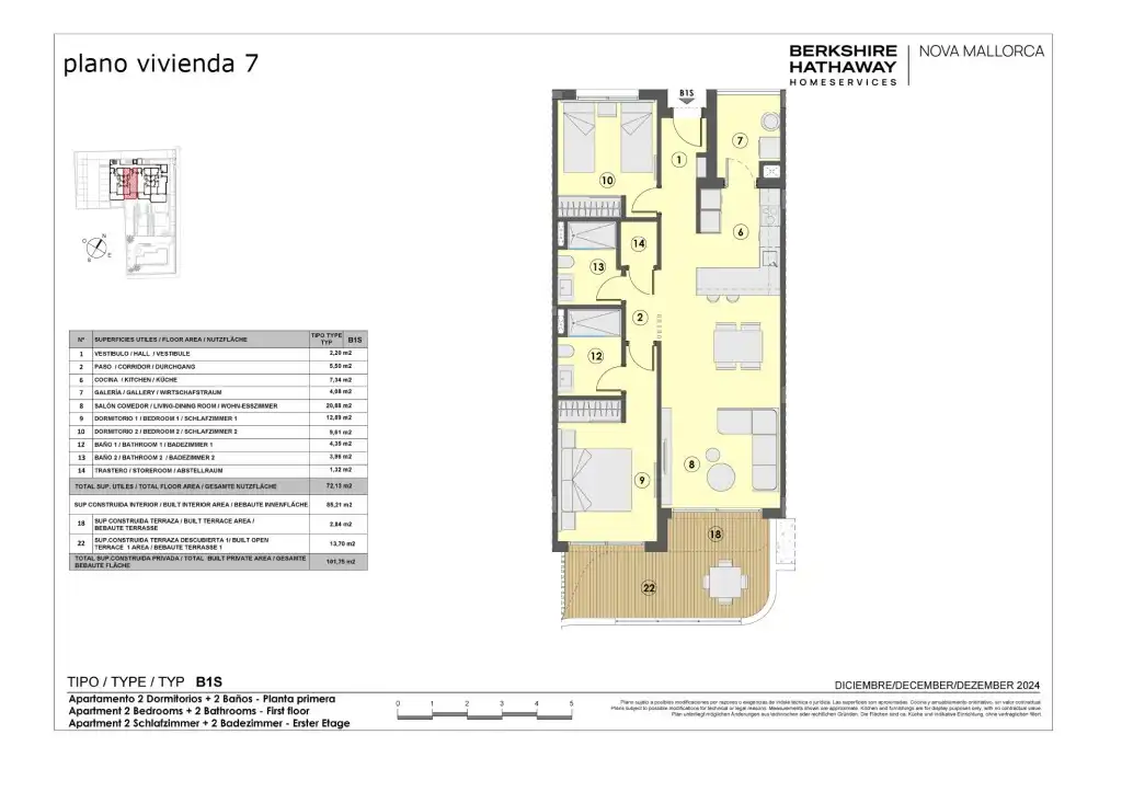 Apartament en venda en Capdepera amb Aire condicionat, Calefacció i Terrassa