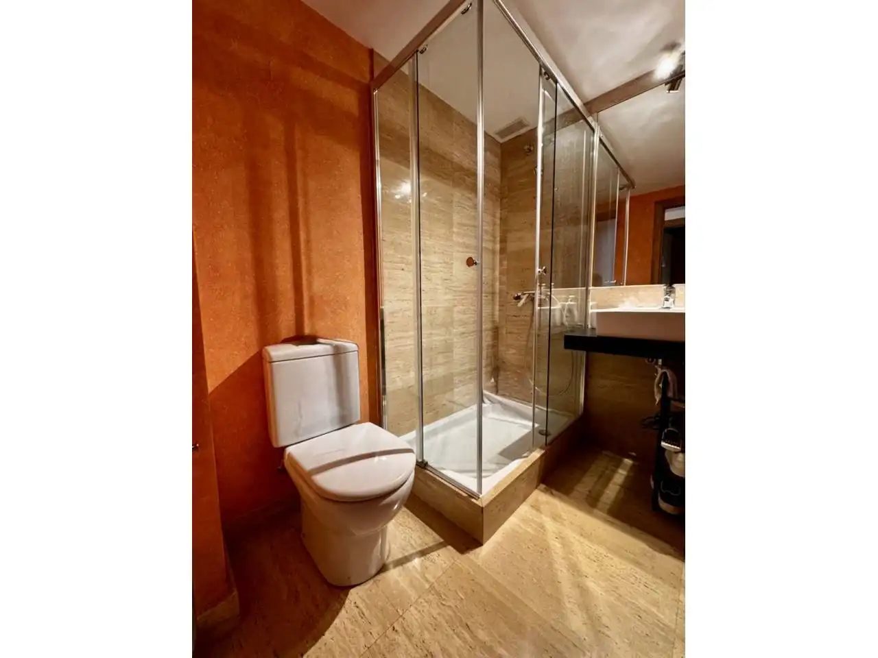 Bany de Apartament de lloguer en  Palma de Mallorca amb Parquet i Piscina comunitària