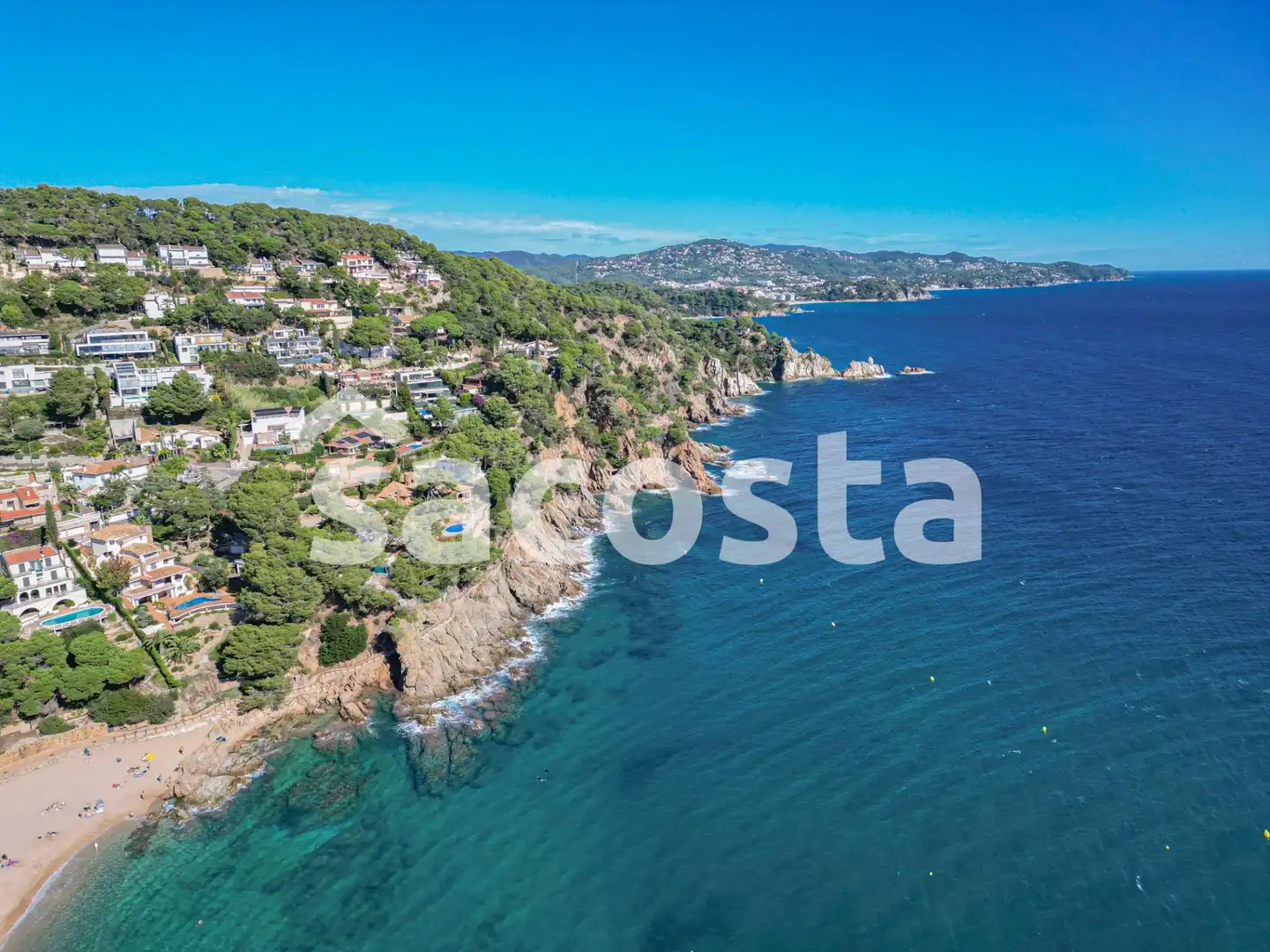 Vista exterior de Casa o chalet en venta en Blanes con Terraza, Piscina y Amueblado