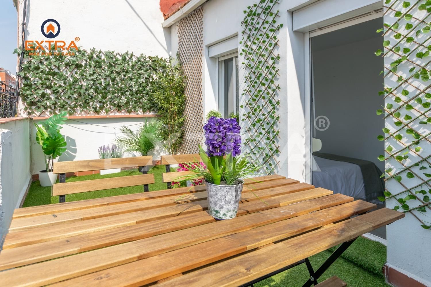 Jardí de Àtic en venda en  Madrid Capital amb Aire condicionat i Terrassa
