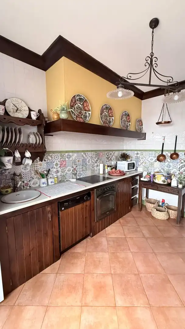 Cocina de Finca rústica en venta en Lepe con Aire acondicionado