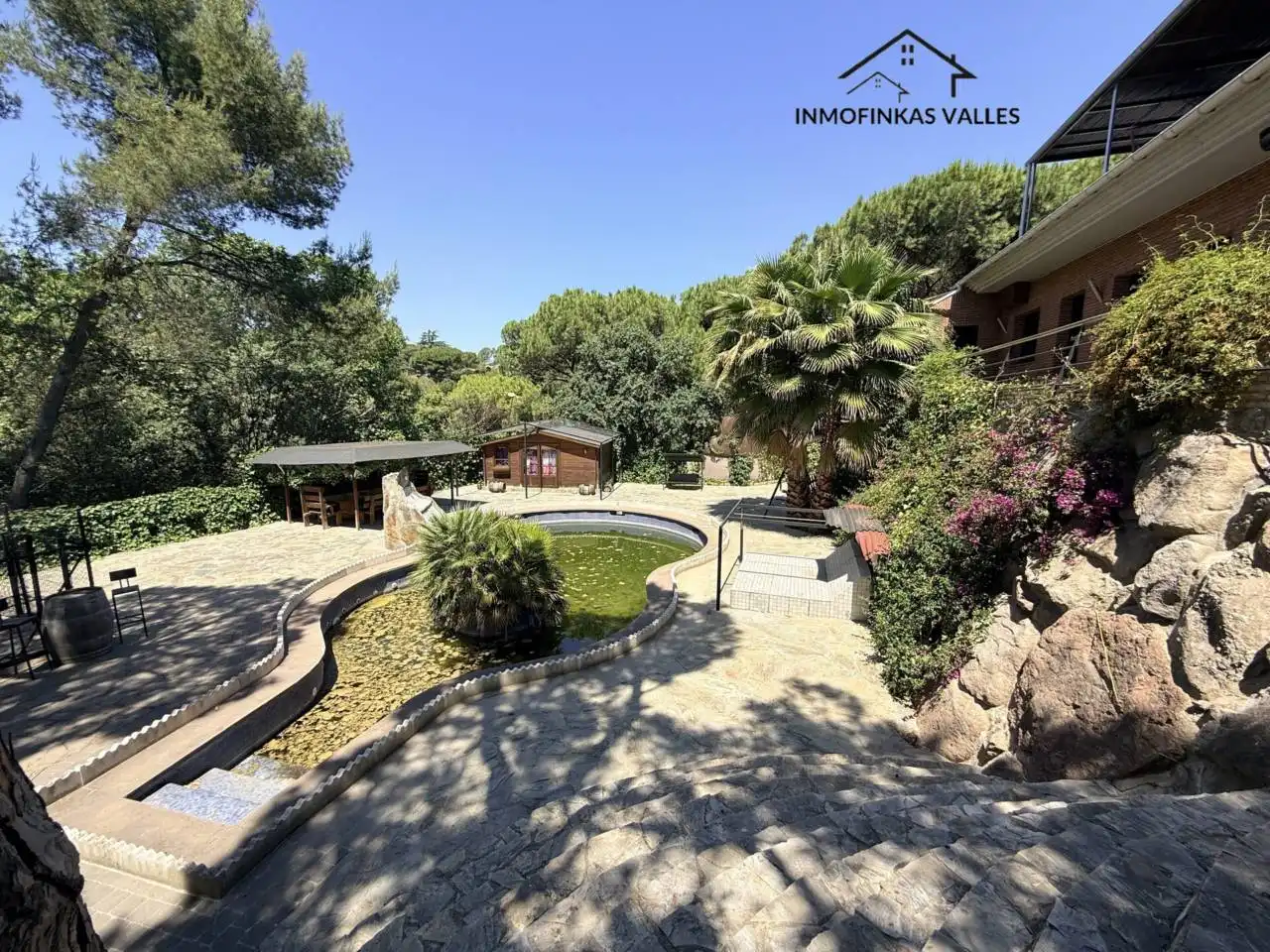 Vista exterior de Casa o chalet en venta en Lliçà de Vall con Aire acondicionado, Calefacción y Jardín privado