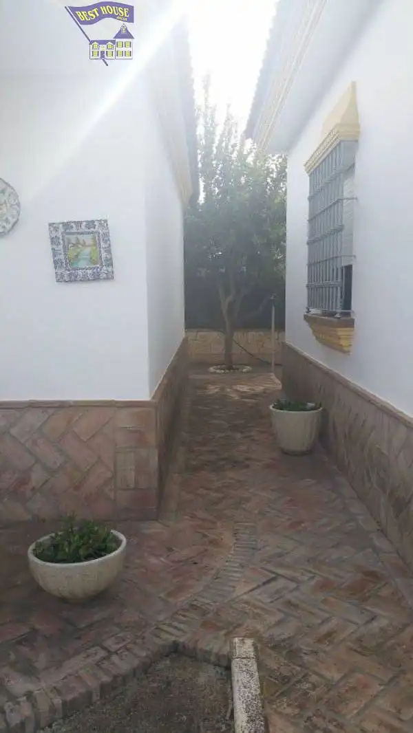 Jardí de Casa o xalet en venda en Arcos de la Frontera amb Aire condicionat, Jardí privat i Traster