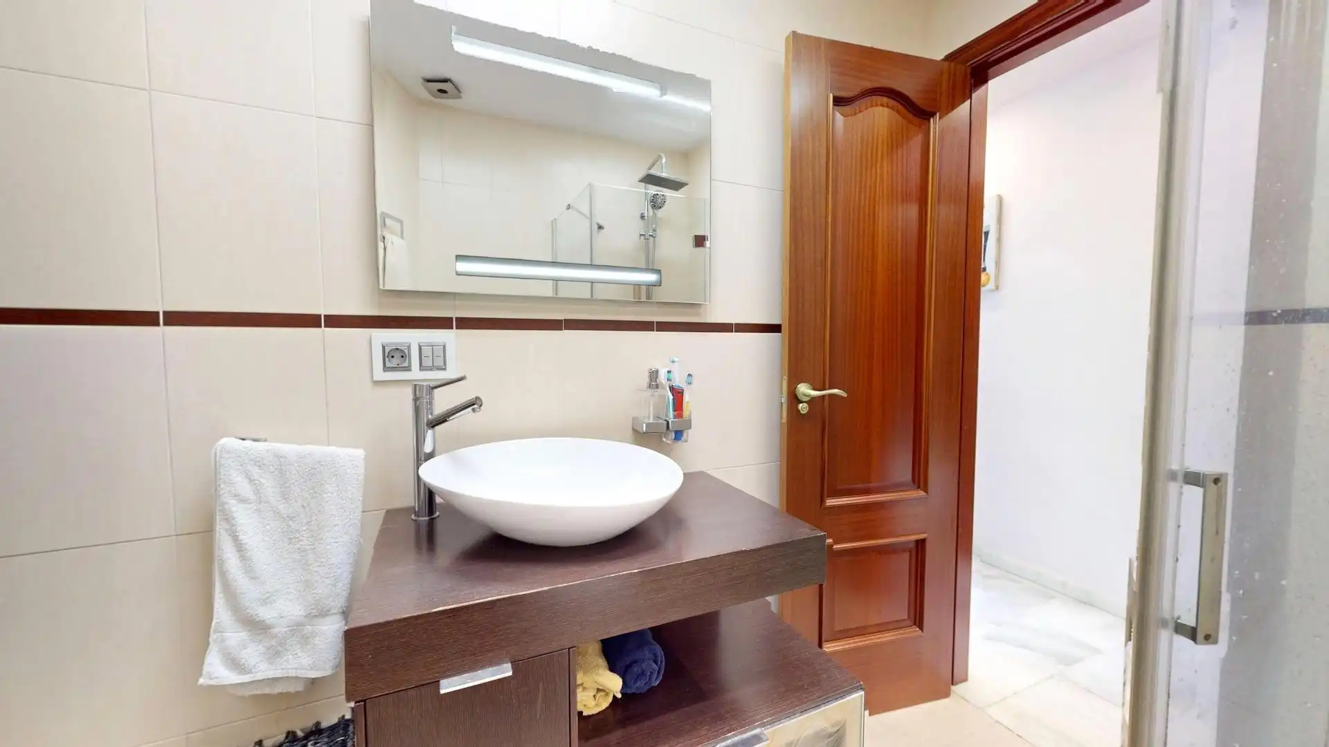 Bathroom of Houses for sale in Villafranca de Córdoba  with Air Conditioner, Heating and Terrace