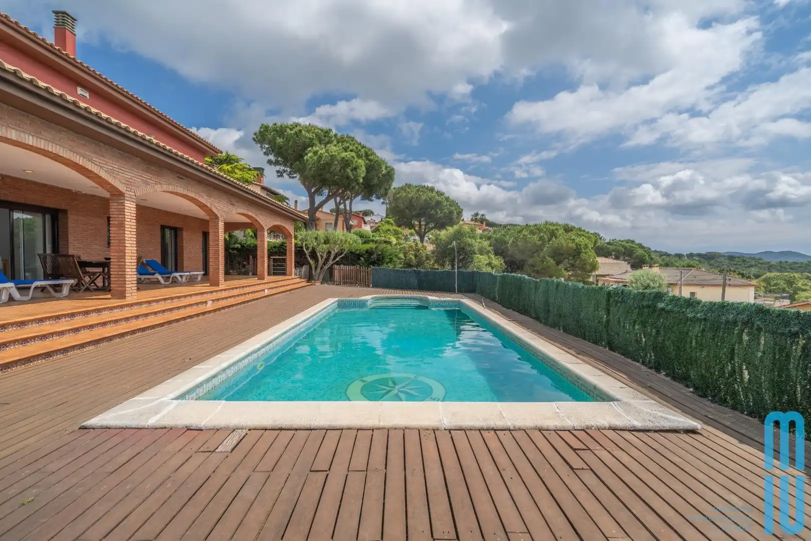 Swimming pool of Houses for sale in Tordera  with Heating, Private garden and Terrace