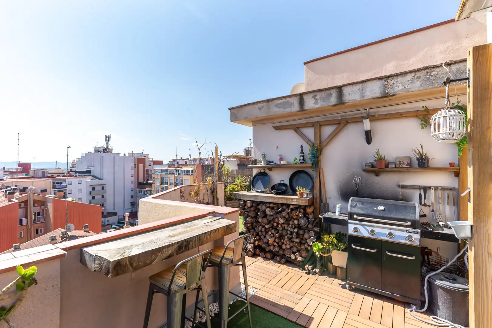 Terraza de Ático en venta en Rubí con Aire acondicionado, Calefacción y Terraza