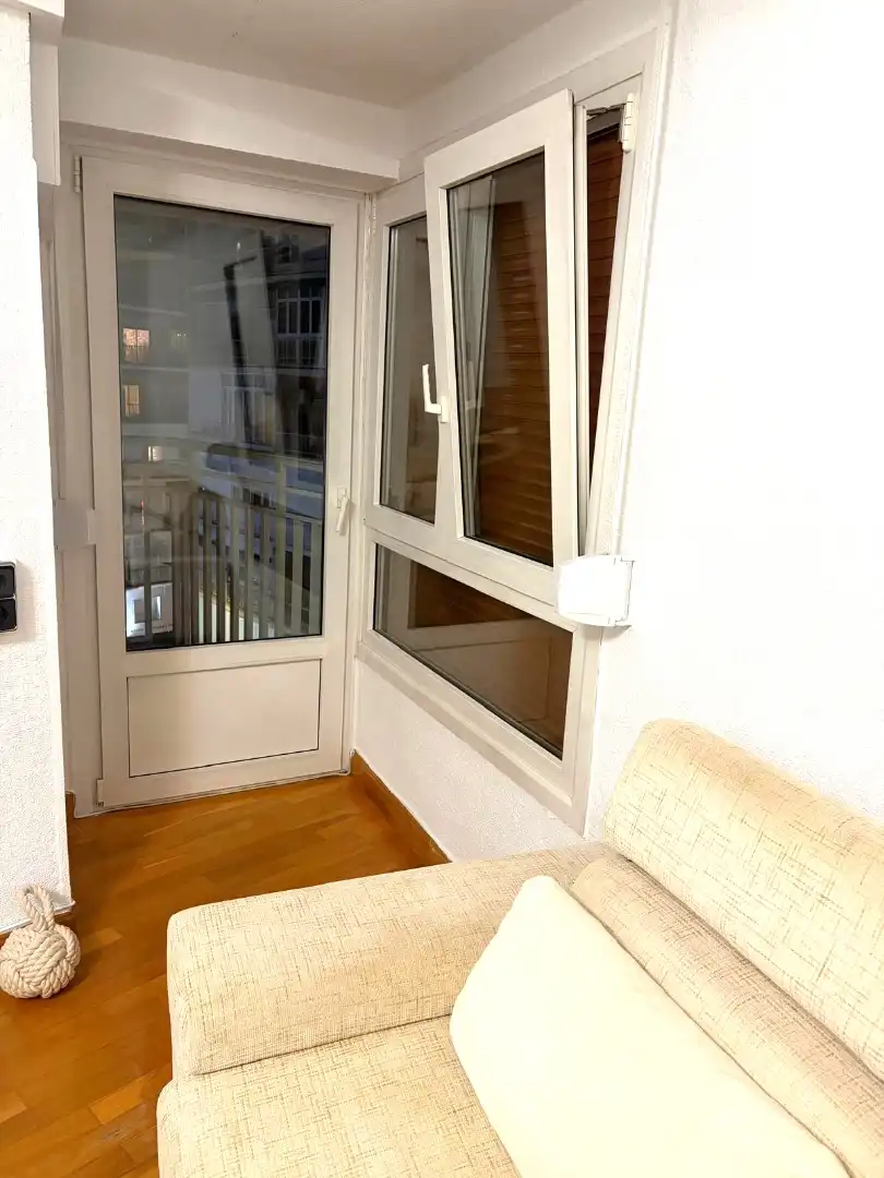 Terraza de Piso de alquiler en Murcia con Aire acondicionado, Calefacción y Parquet