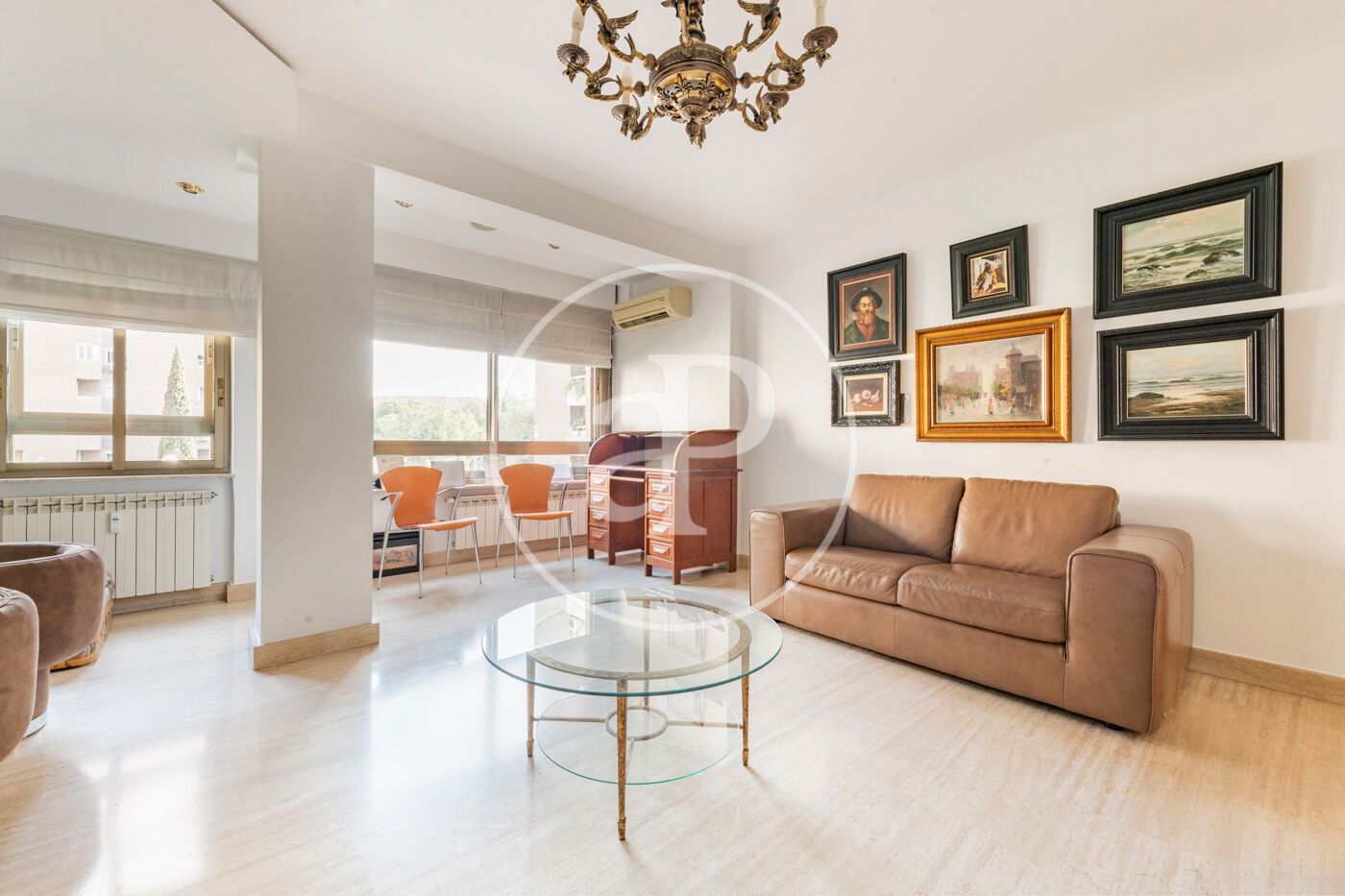 Sala d'estar de Pis en venda en  Madrid Capital amb Aire condicionat, Calefacció i Traster