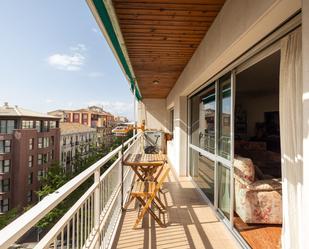 Terrace of Flat for sale in  Granada Capital  with Air Conditioner, Heating and Parquet flooring