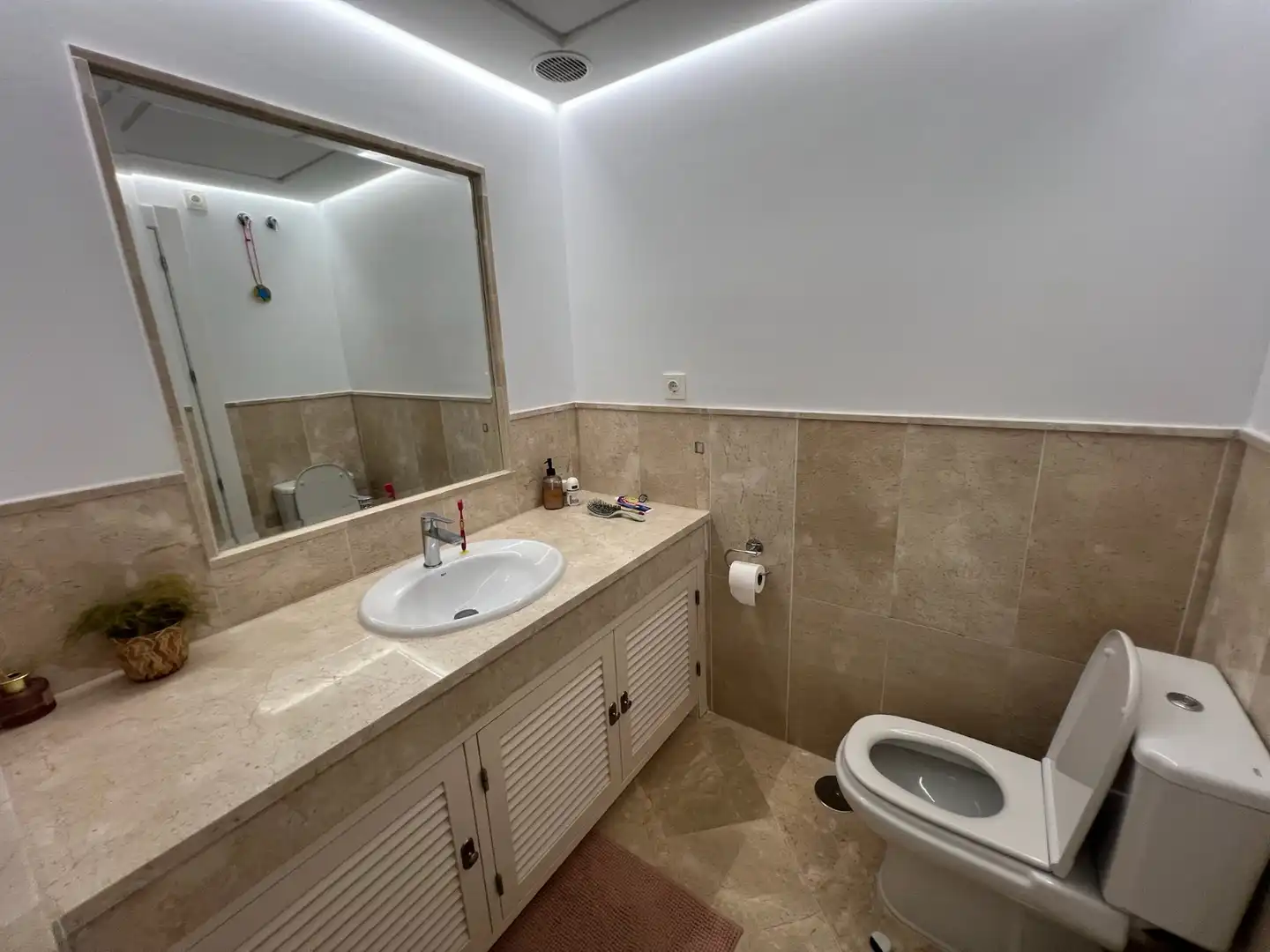 Baño de Casa adosada en venta en Ojén con Aire acondicionado, Amueblado y Horno