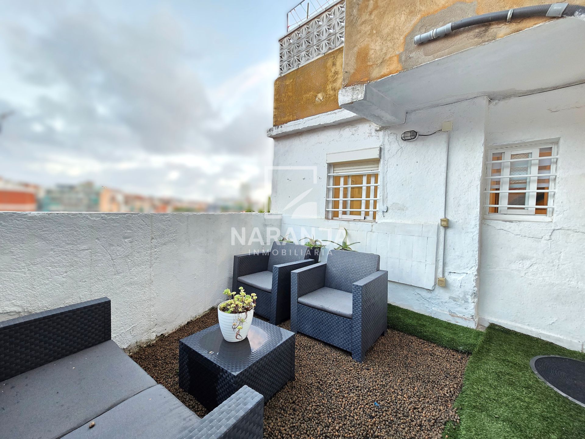 Terrace of Flat for sale in Santa Coloma de Gramenet  with Terrace and Balcony