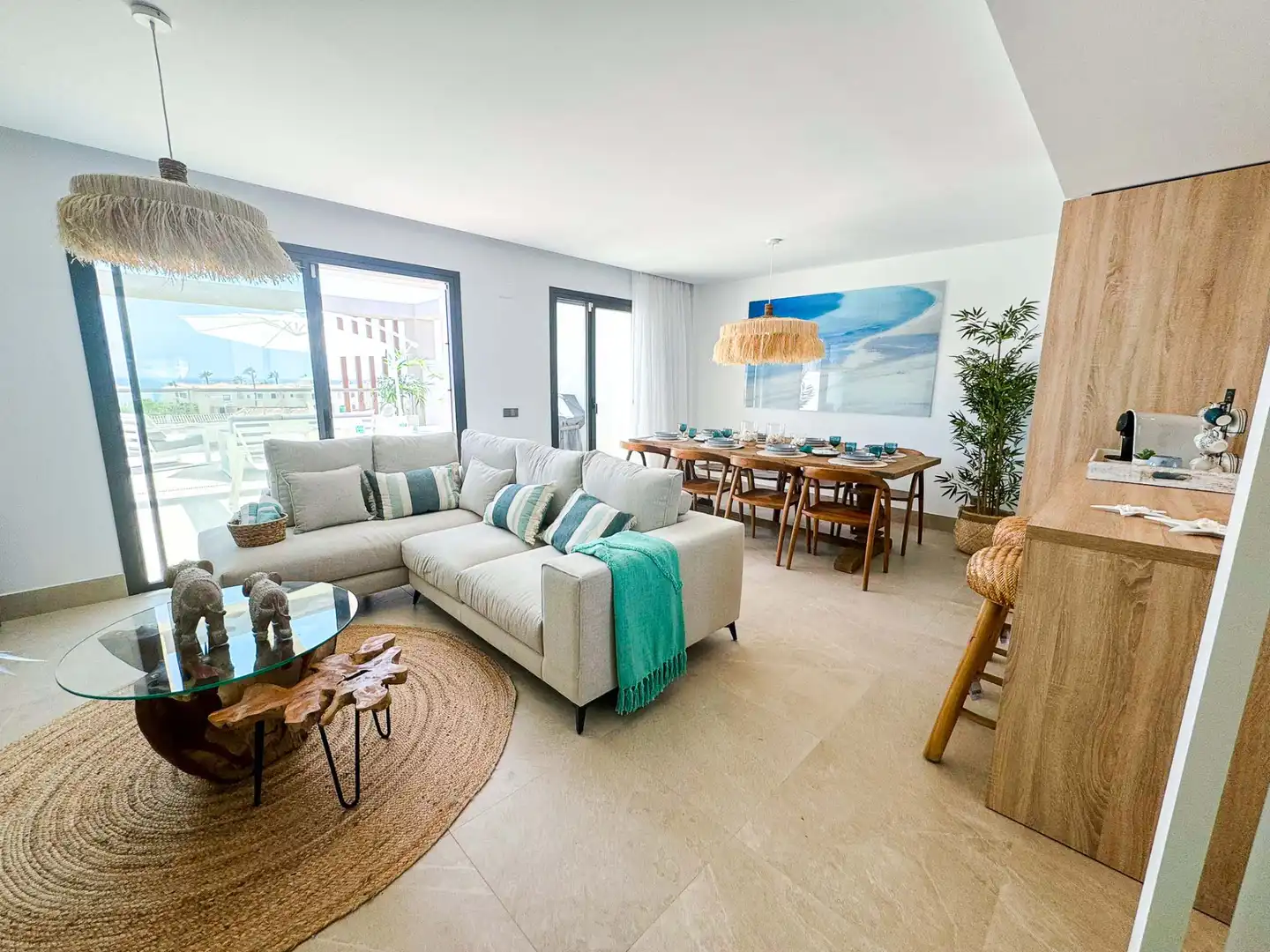 Sala de estar de Ático en venta en Casares con Aire acondicionado, Calefacción y Terraza