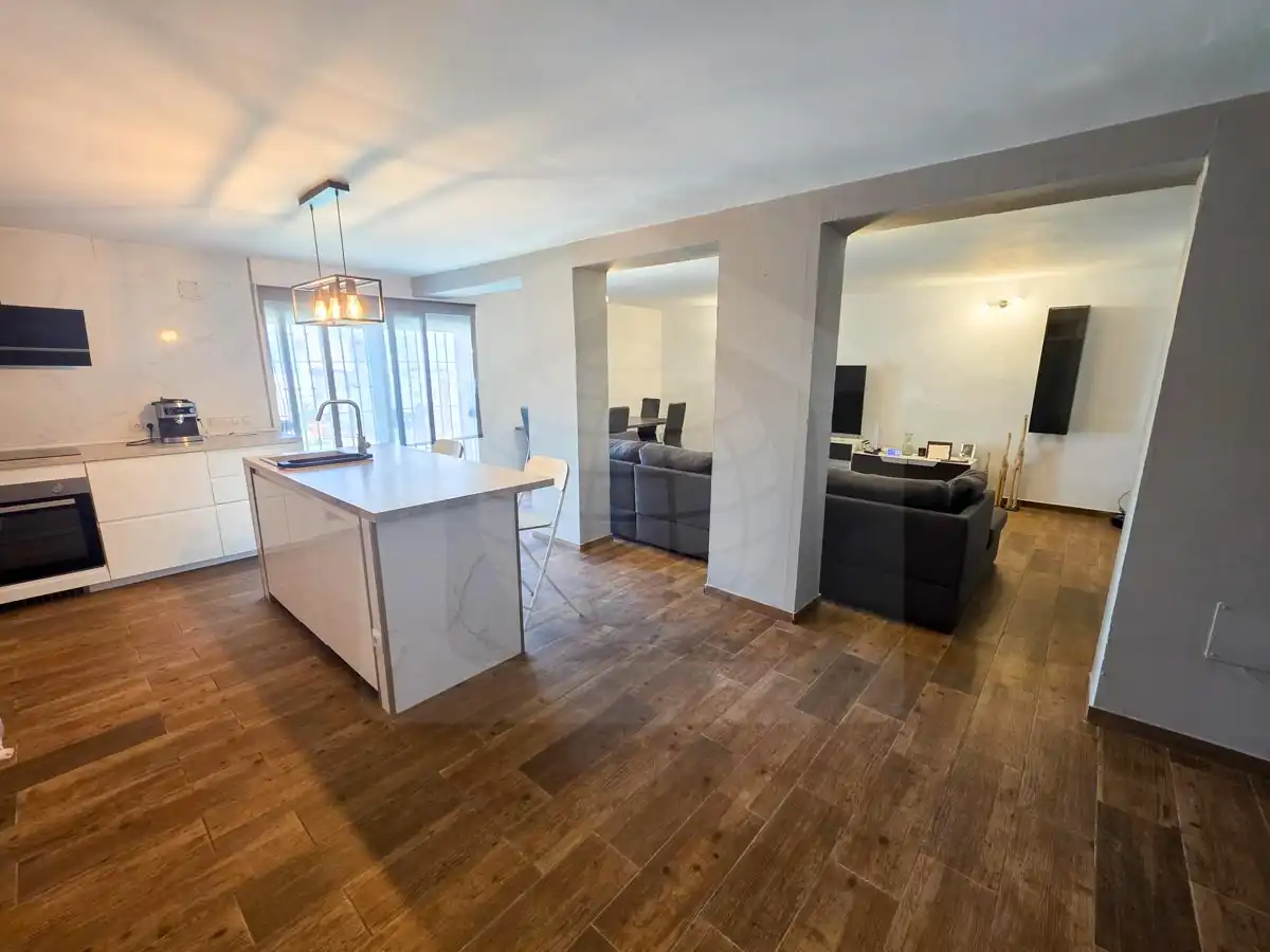 Sala de estar de Casa adosada en venta en Cártama