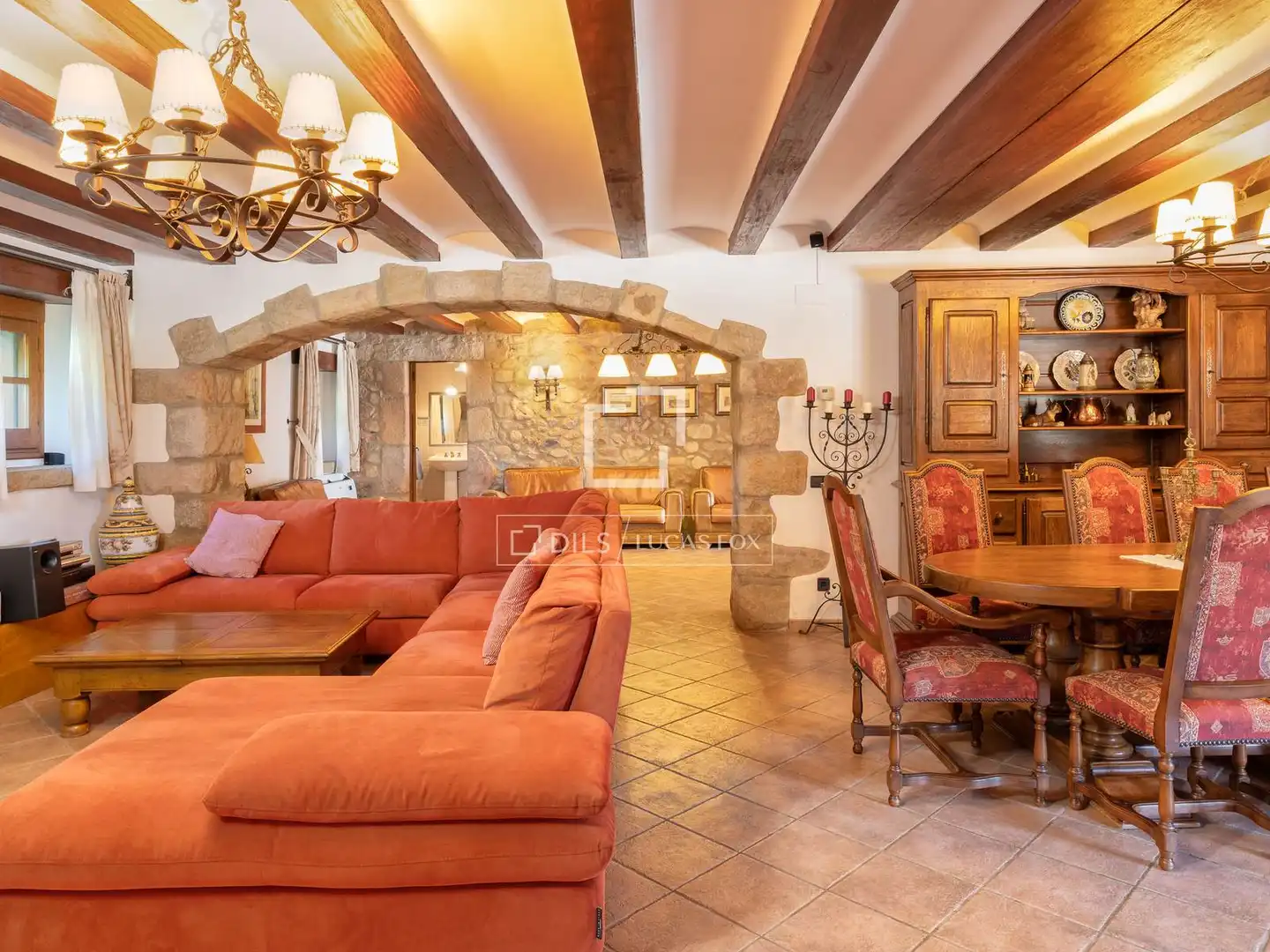 Living room of Country homes for sale in Breda  with Air Conditioner, Heating and Private garden