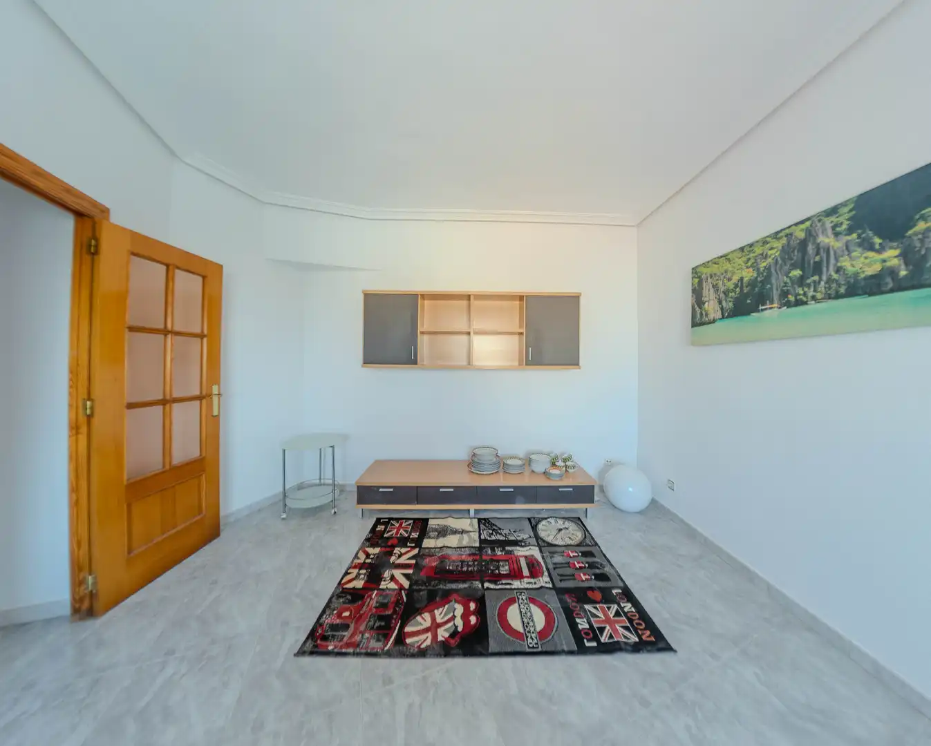 Sala d'estar de Pis en venda en Murcia amb Aire condicionat, Traster i Moblat