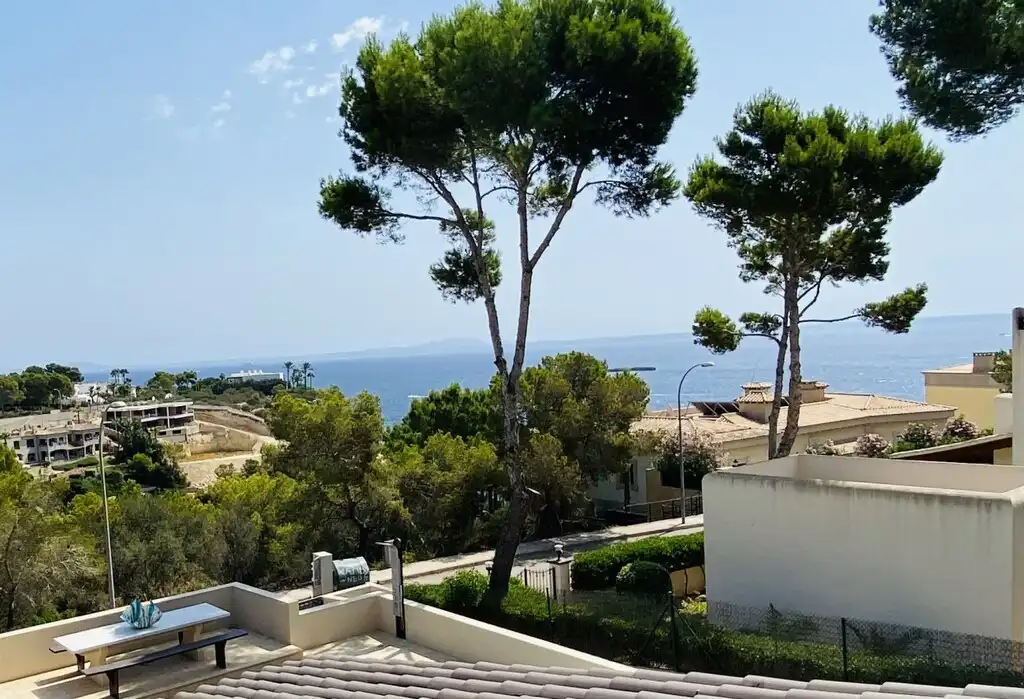Exterior view of Houses for sale in Calvià  with Air Conditioner, Private garden and Terrace