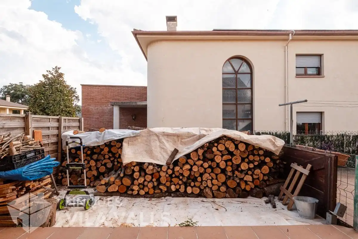 Vista exterior de Casa o xalet en venda en Castellterçol amb Calefacció, Jardí privat i Terrassa