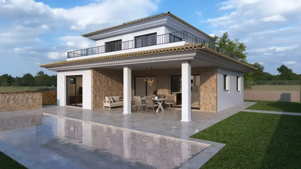 Detached house with pool for sale in Santanyí Poble