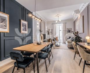 Dining room of Apartment to rent in  Madrid Capital  with Air Conditioner