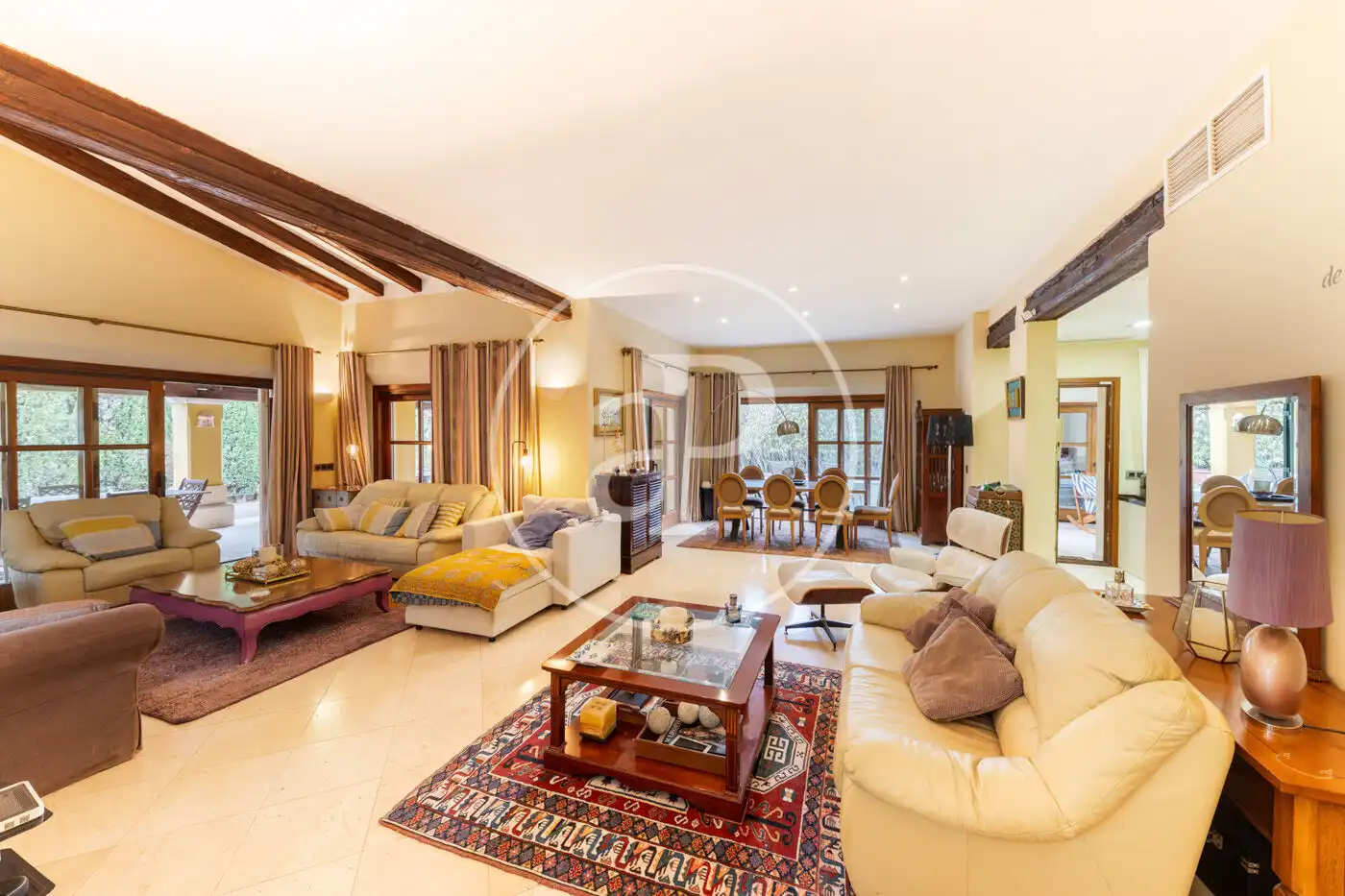 Sala de estar de Casa o chalet en venta en Calvià con Aire acondicionado, Calefacción y Jardín privado