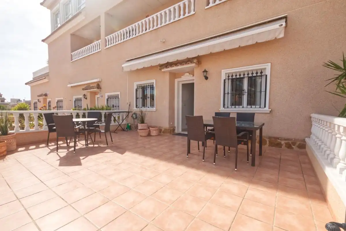 Terrace of Apartments for sale in Orihuela  with Air Conditioner, Private garden and Terrace