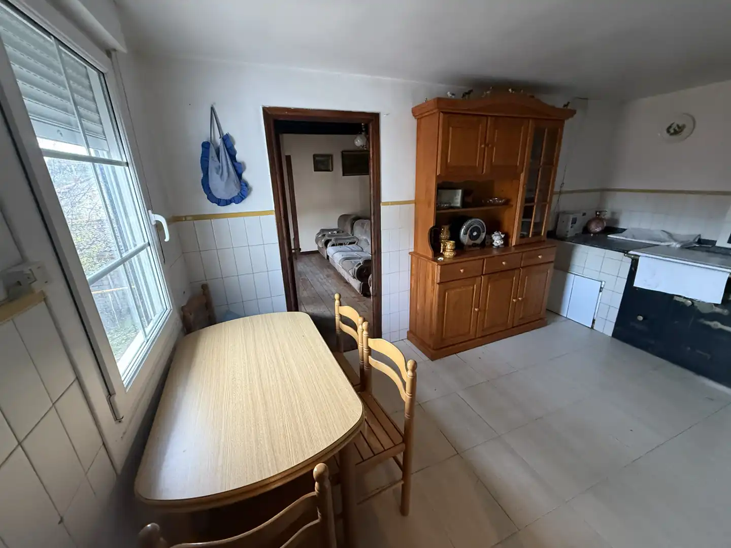 Cocina de Casa adosada en venta en Campoo de Enmedio con Jardín privado, Terraza y Trastero