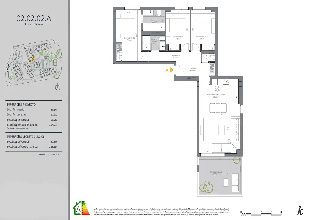 Appartement compact avec terrasse à vendre à Hipódromo - Cerrado del Águila, imagen 18