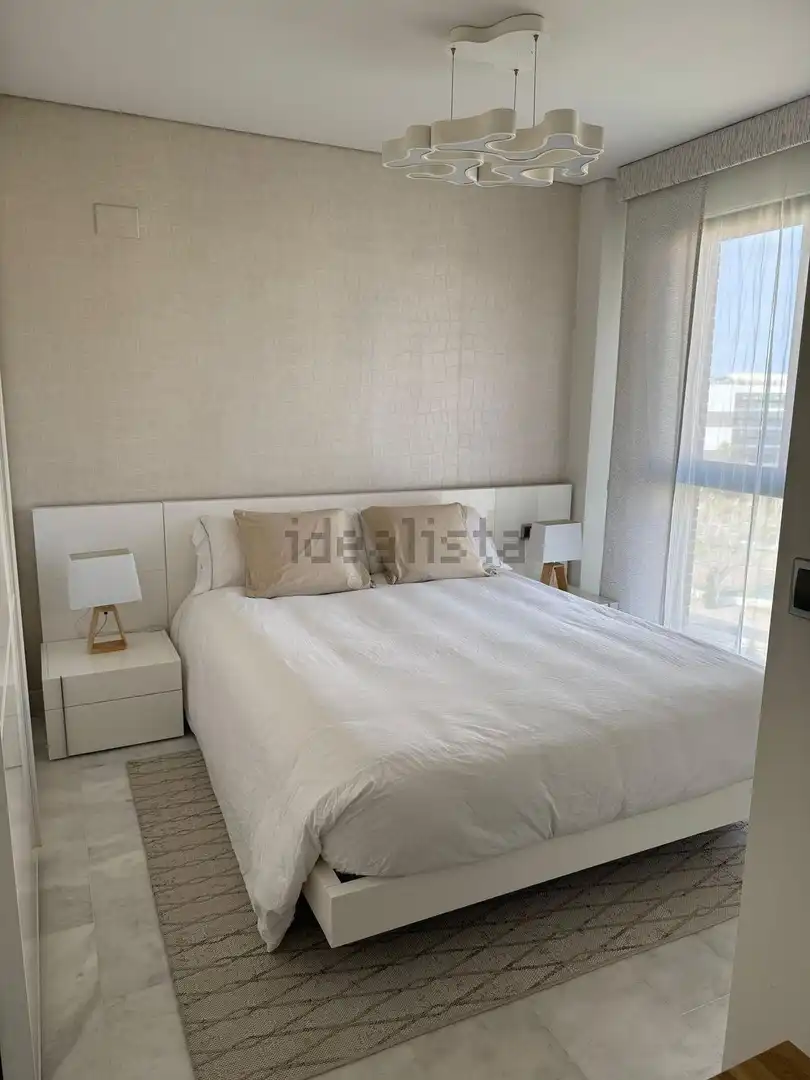 Schlafzimmer von Wohnung zur Miete in Alicante / Alacant mit Klimaanlage, Heizung und Terrasse