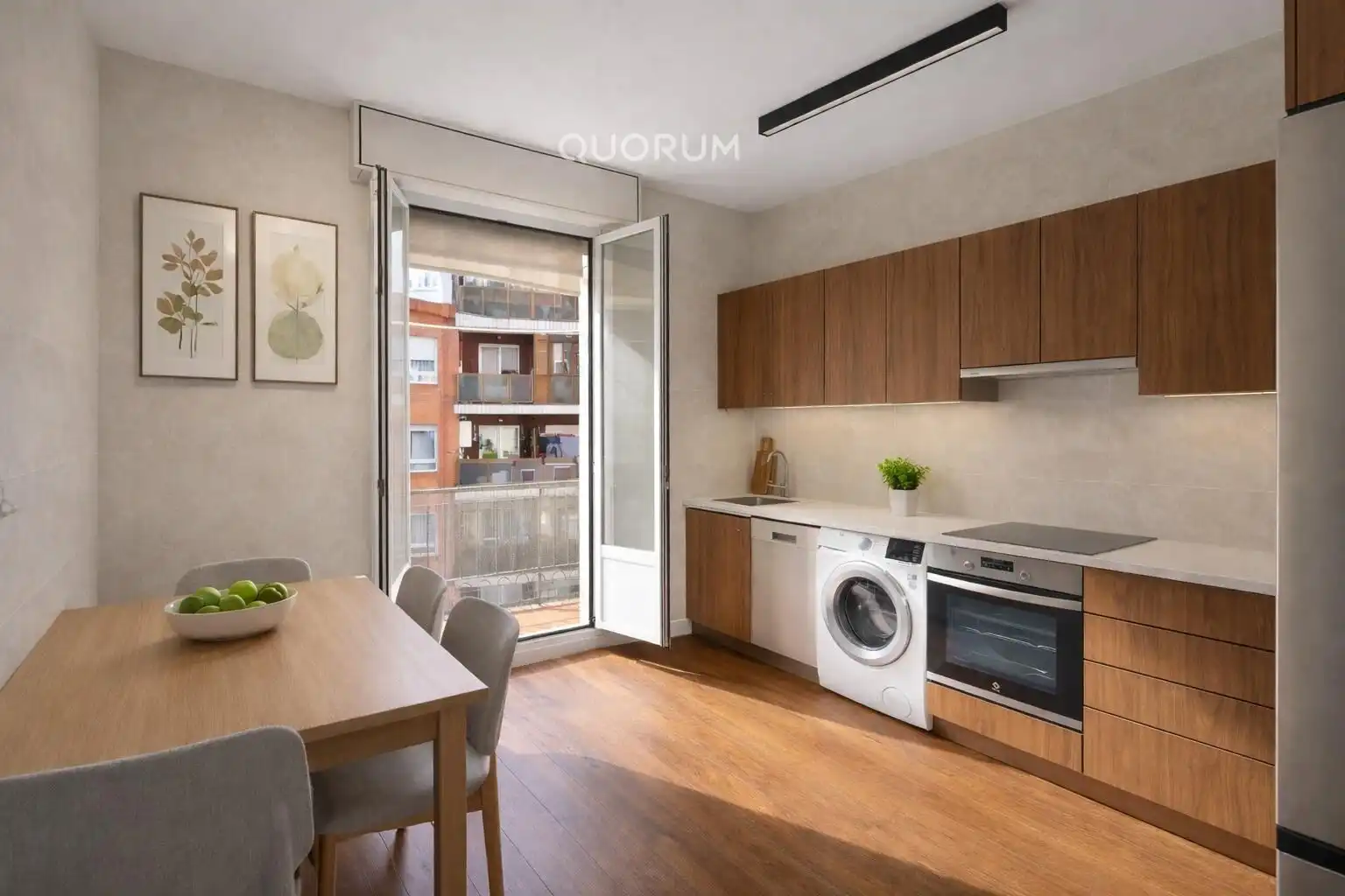 Cocina de Piso en venta en Bilbao  con Calefacción, Amueblado y Balcón
