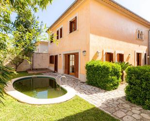 Exterior view of Country house for sale in Mancor de la Vall  with Air Conditioner, Terrace and Swimming Pool