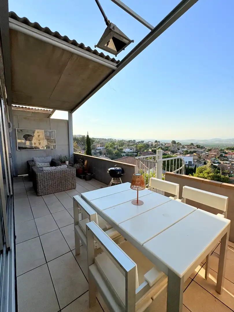 Terraza de Casa o chalet de alquiler en Chiva con Aire acondicionado, Calefacción y Parquet