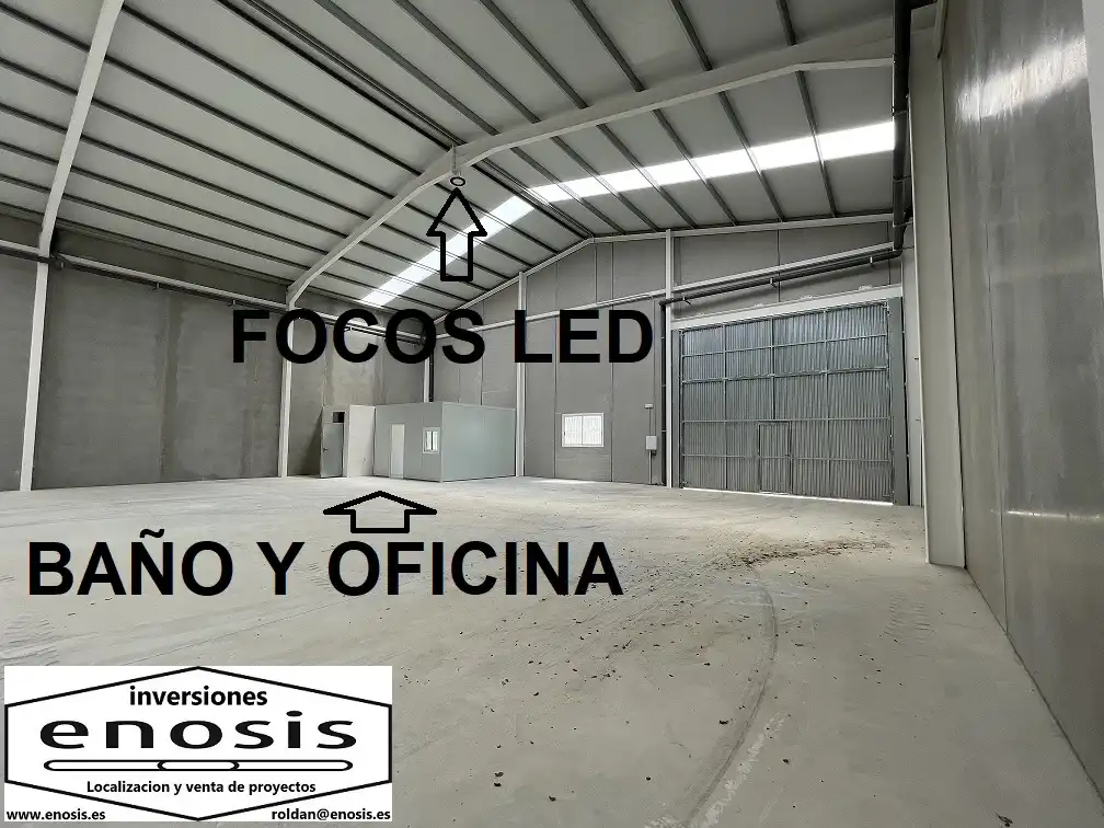 Nave industrial de alquiler en Roldán