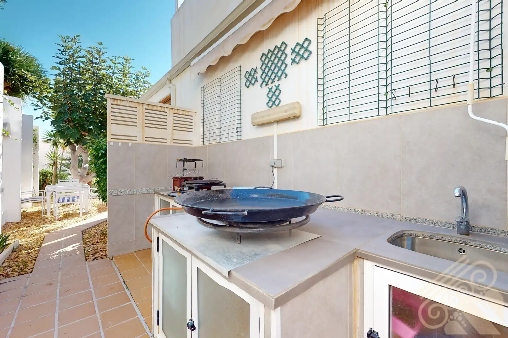 Jardín de Casa o chalet en venta en Mojácar con Aire acondicionado, Jardín privado y Parquet