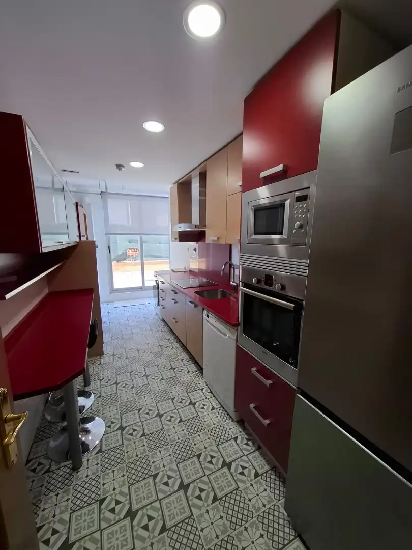Küche von Wohnung zur Miete in Villaviciosa de Odón mit Klimaanlage, Heizung und Parkett