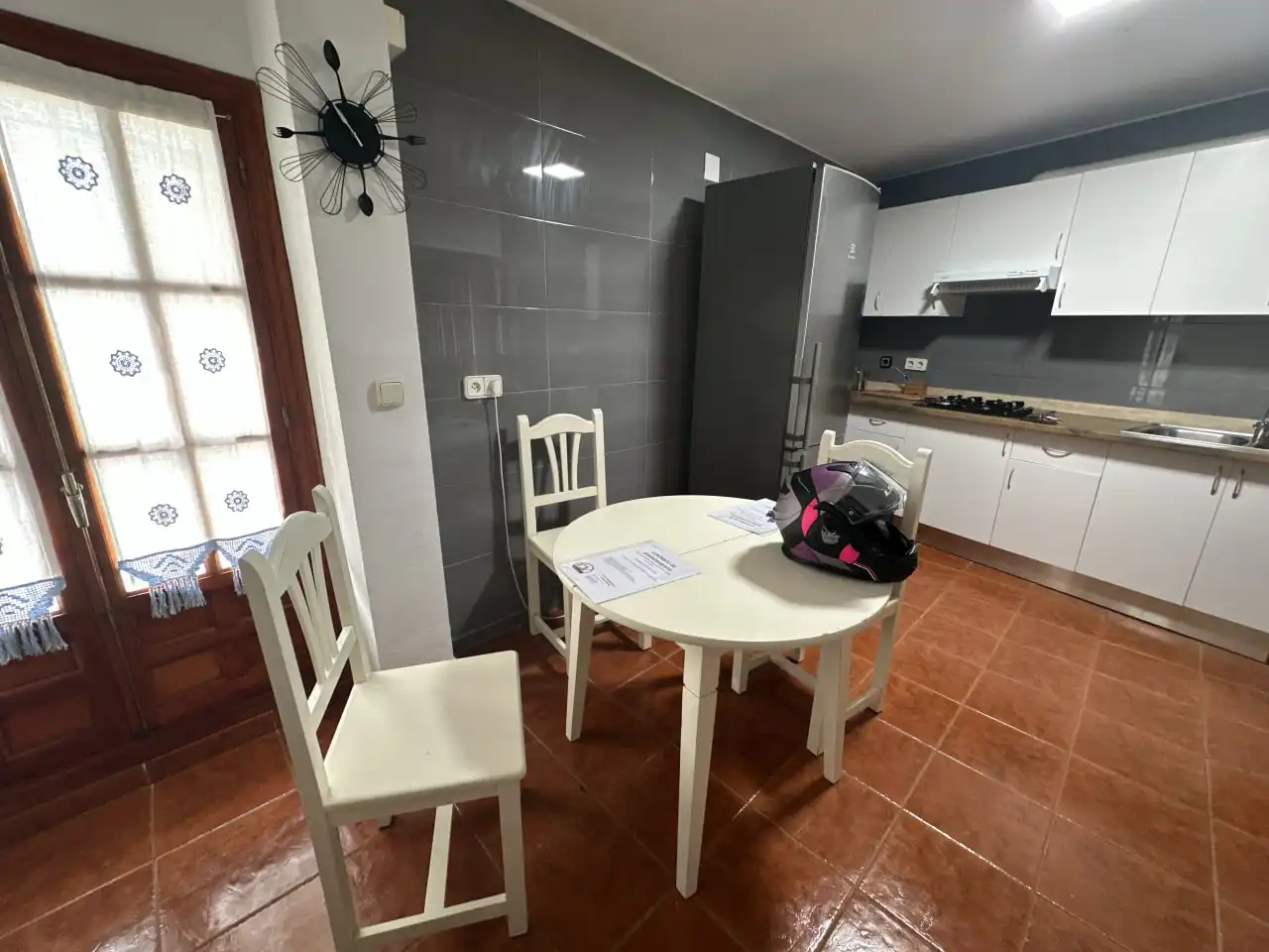 Kitchen of Flat for rent in La Nucia  with Terrace, Furnished and Oven