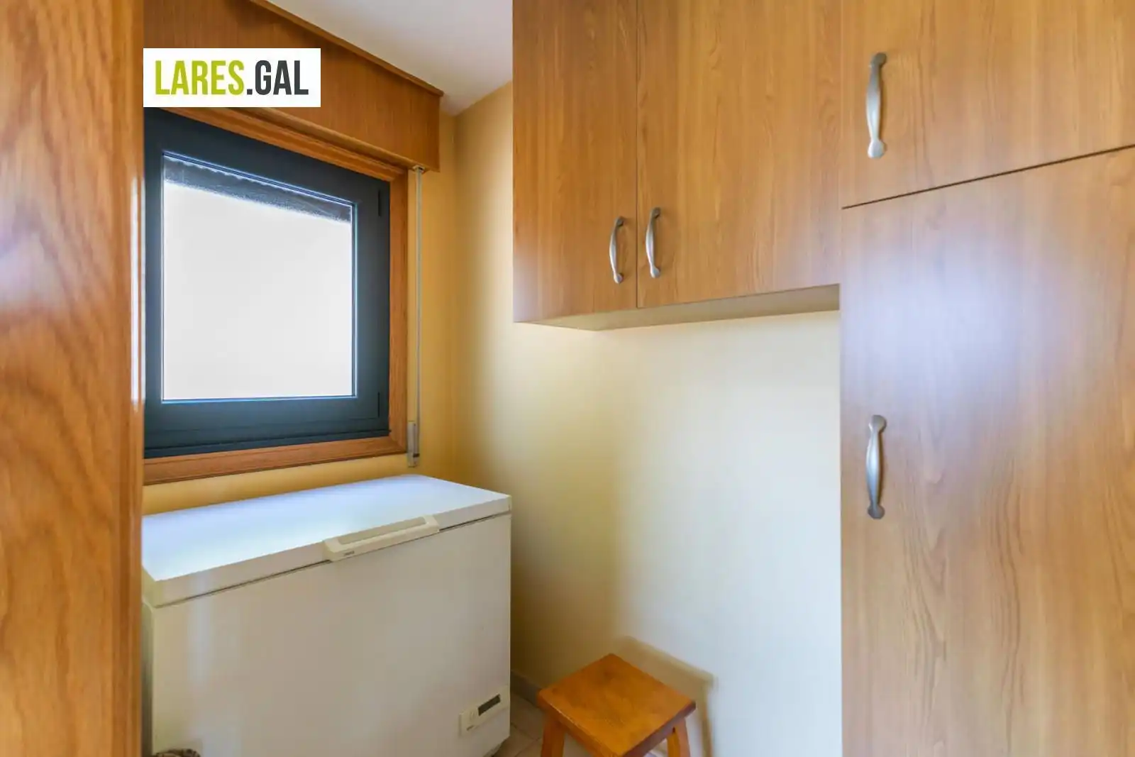 Schlafzimmer von Haus oder Chalet zum Verkauf in Cangas  mit Heizung, Terrasse und Möbliert
