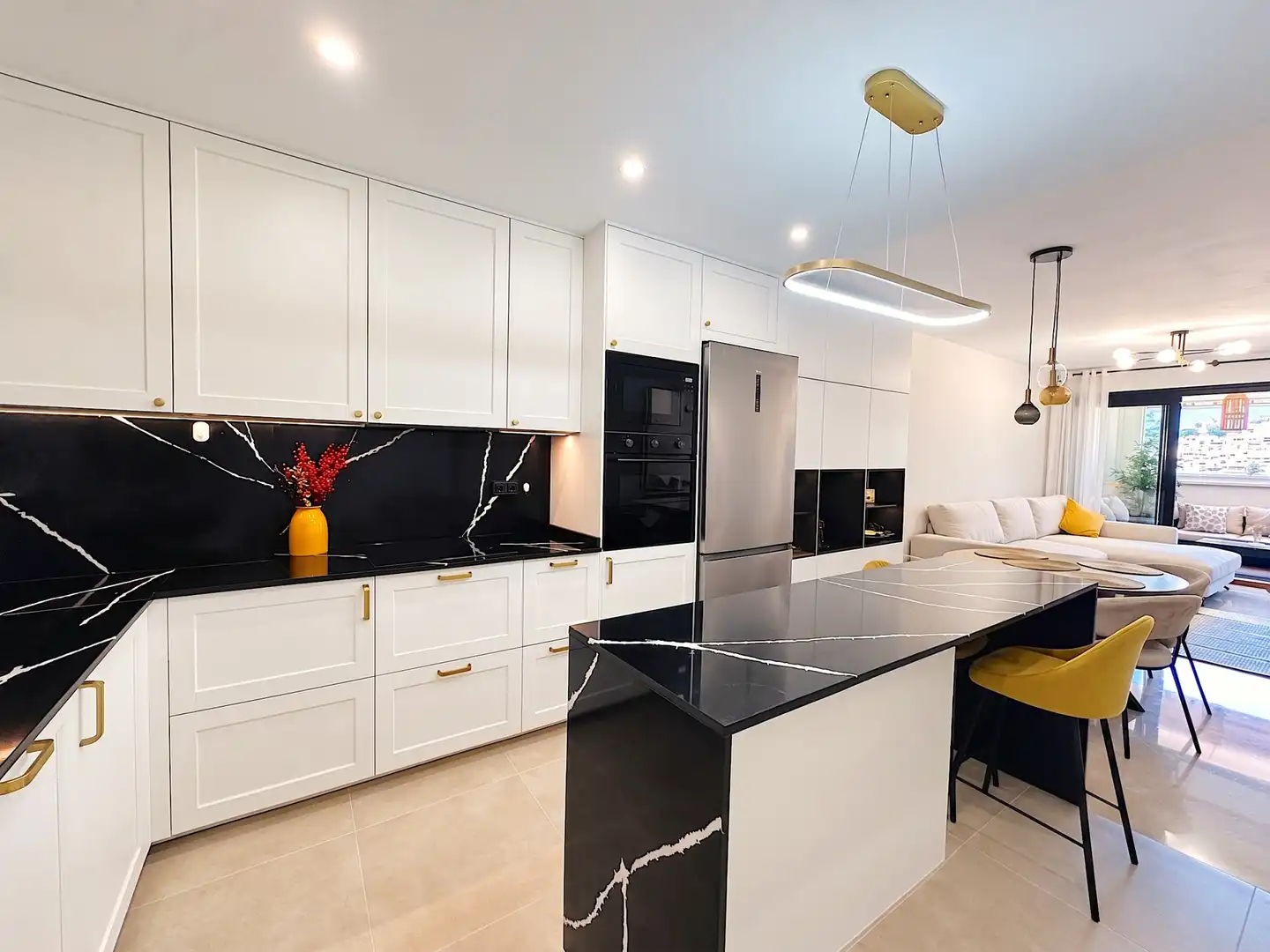 Cocina de Apartamento en venta en Torrequebrada