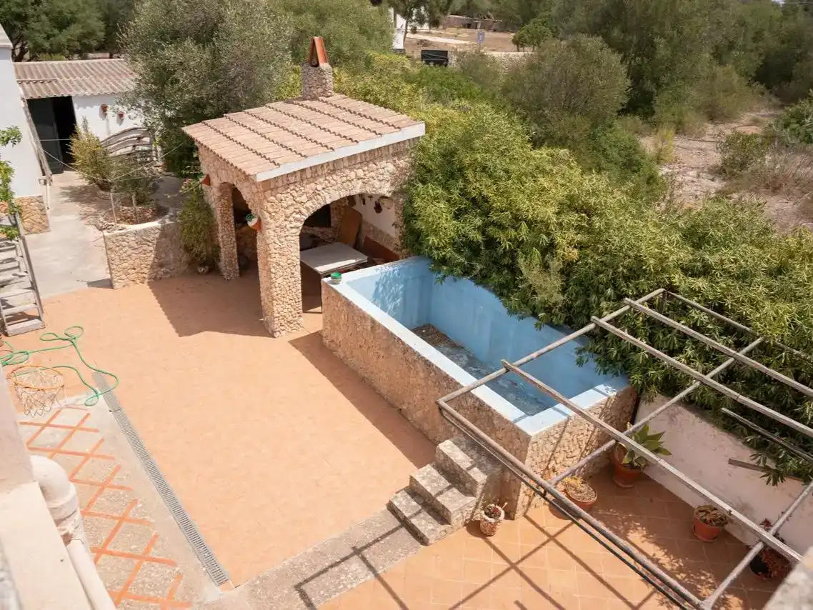 Piscina de Casa o xalet en venda en Ciutadella de Menorca