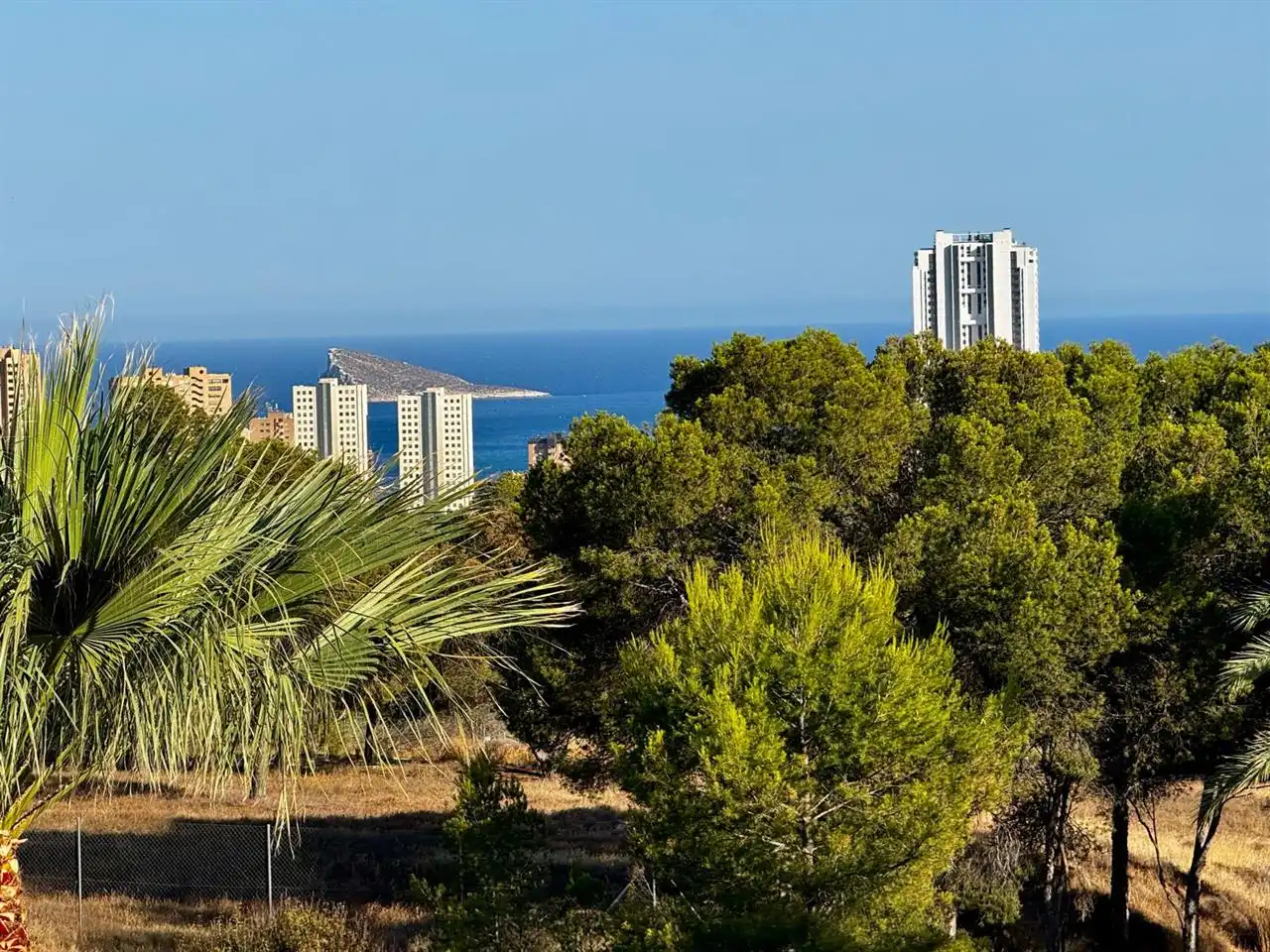 Exterior view of Houses for sale in Finestrat  with Air Conditioner, Private garden and Swimming Pool