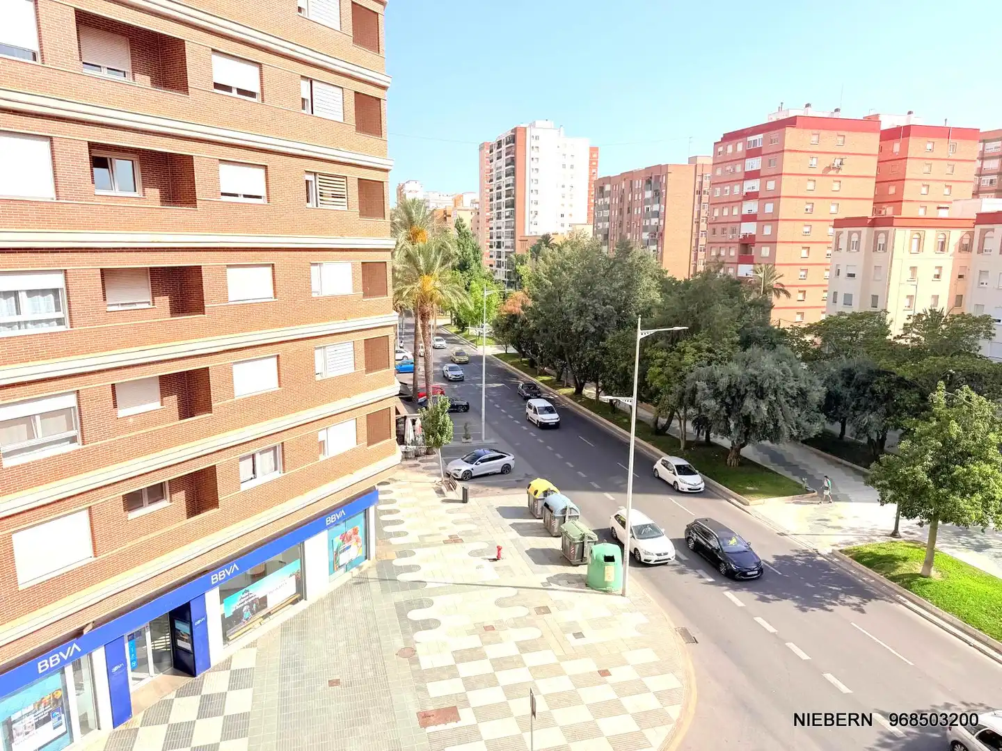Exterior view of Flat for rent in Cartagena  with Furnished and Balcony