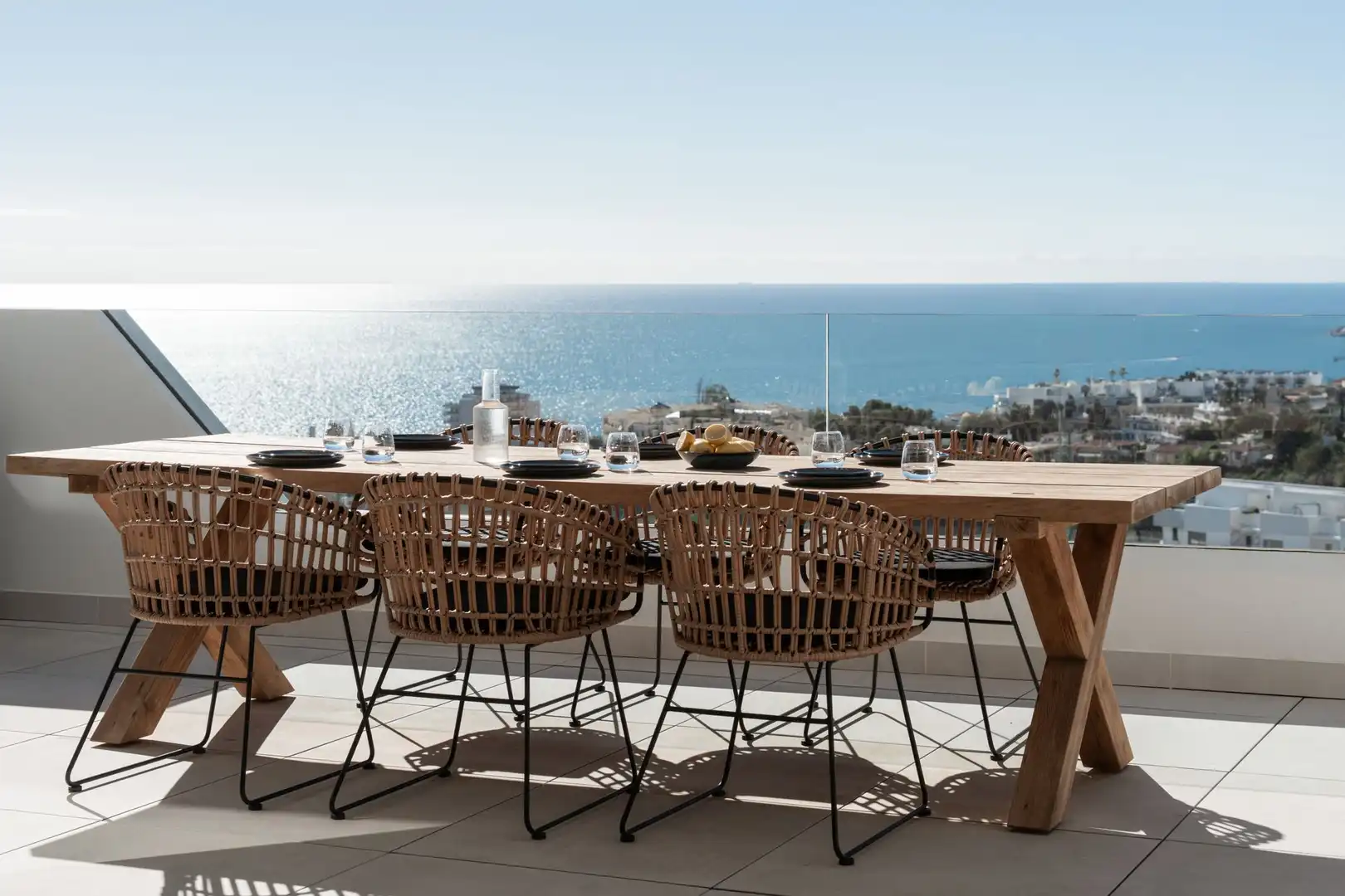 Terrasse von Dachboden zum Verkauf in Fuengirola mit Terrasse